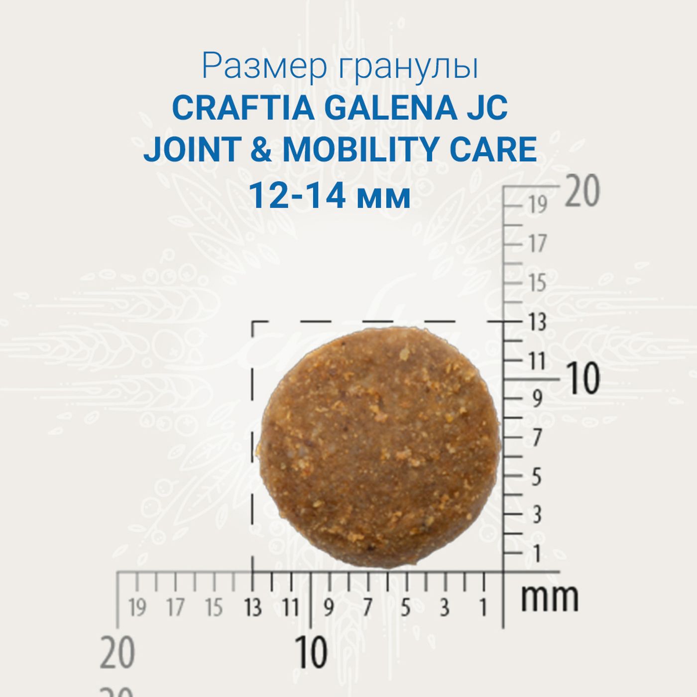 Ветеринарная диета CRAFTIA GALENA DOG JOINT & MOBILITY CARE Джоинт энд Мобилити для собак при заболевании суставов 10 кг — фото 4