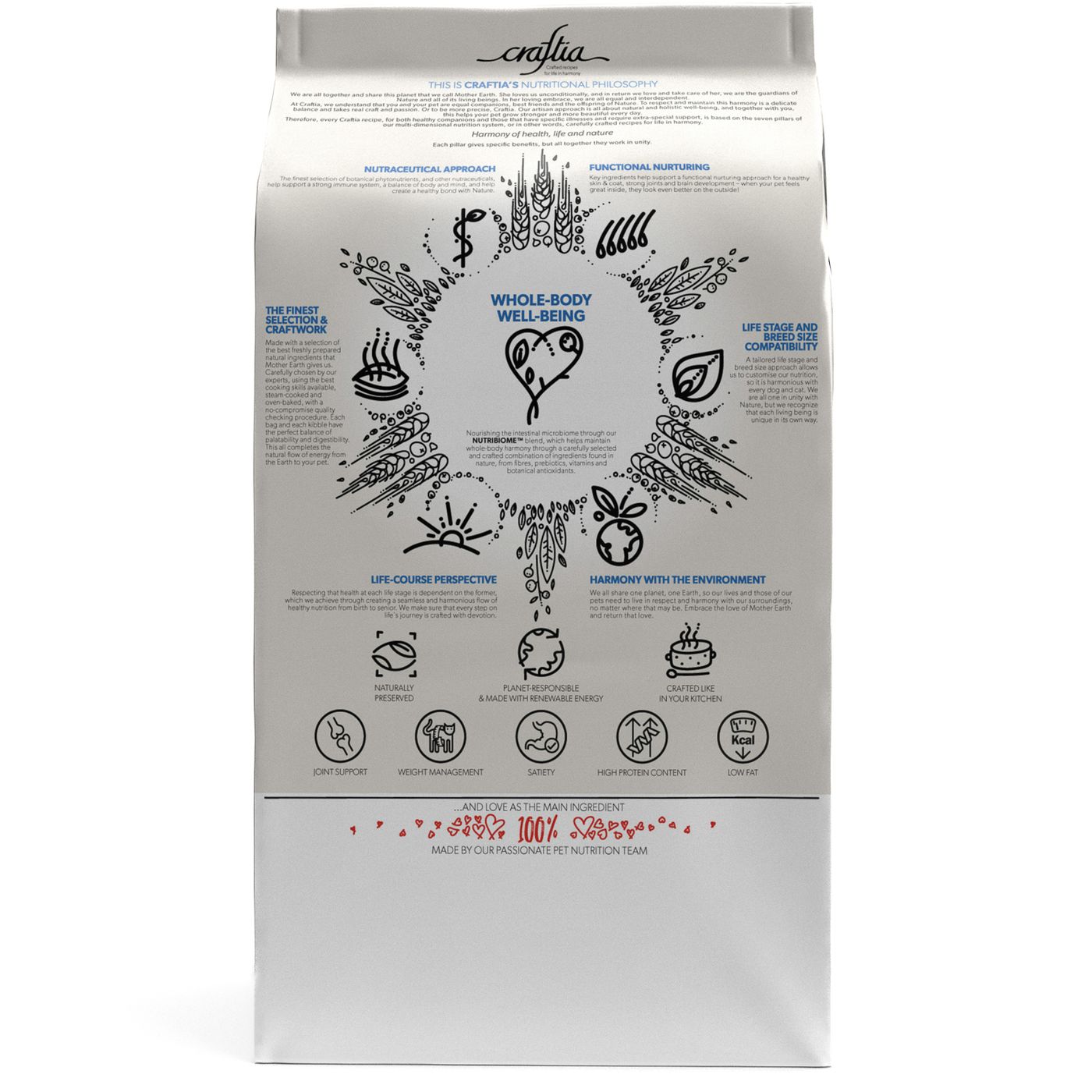Ветеринарная диета CRAFTIA GALENA CAT WEIGHT MANAGEMENT (Obesity) Вейт менеджмент (Обесити) для кошек при избыточном весе 1,4 кг — фото 2